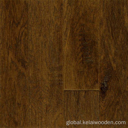 Solid Wooden Hardwood Floor Hickory Distressed Solid Hardwood Floor Factory
